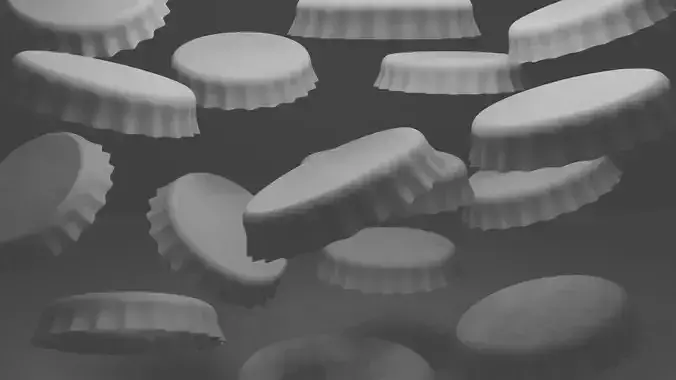 This is a coke cane 3D model