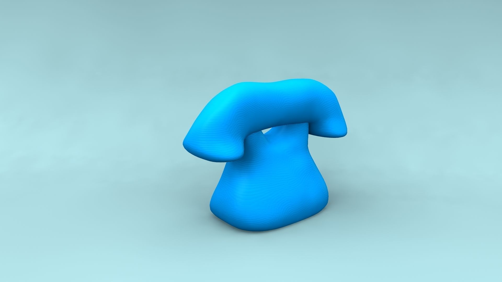 Plasticine phone 3D model_5