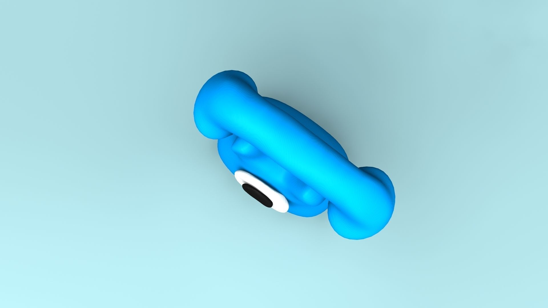 Plasticine phone 3D model_6