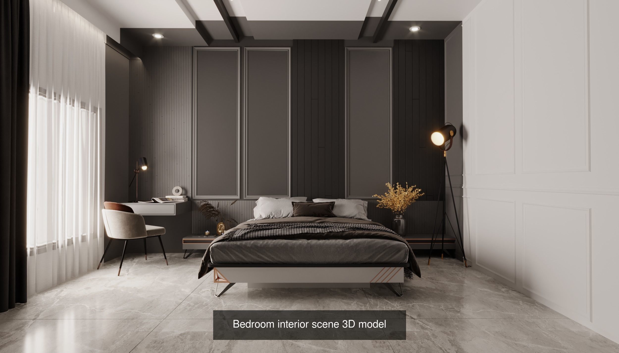 11 bedroom collection 3d model of 3d design _7