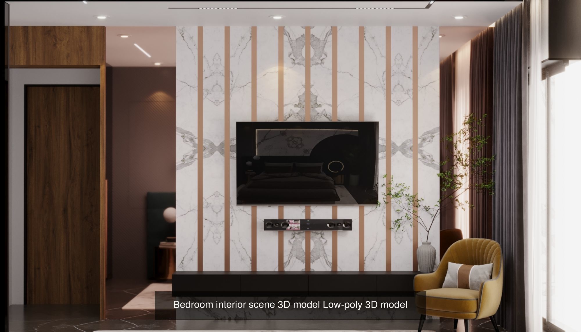 11 bedroom collection 3d model of 3d design _8