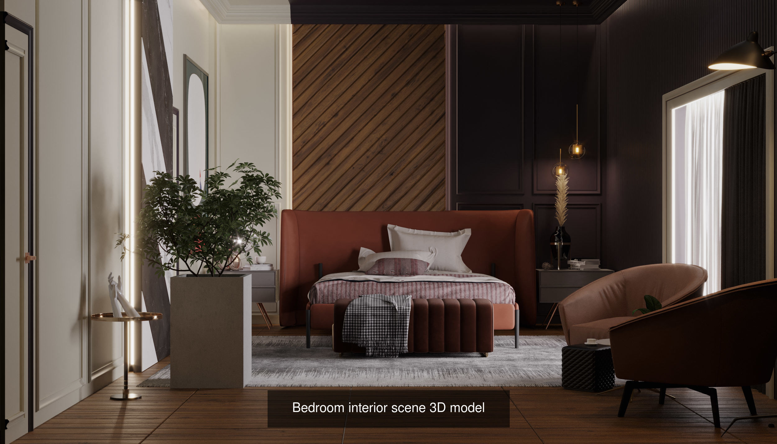 11 bedroom collection 3d model of 3d design _2