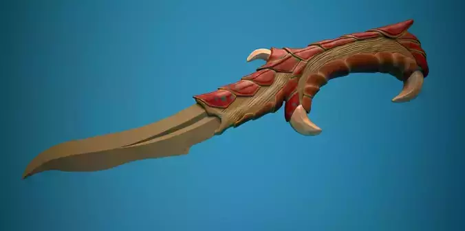 Valorant elderflame knife