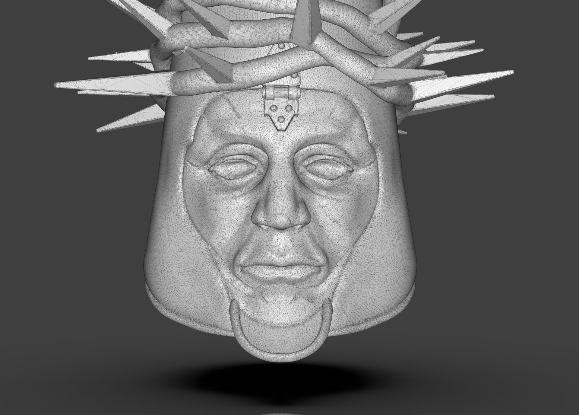 The Penitent One Helmet Blasphemous 3D print model_41