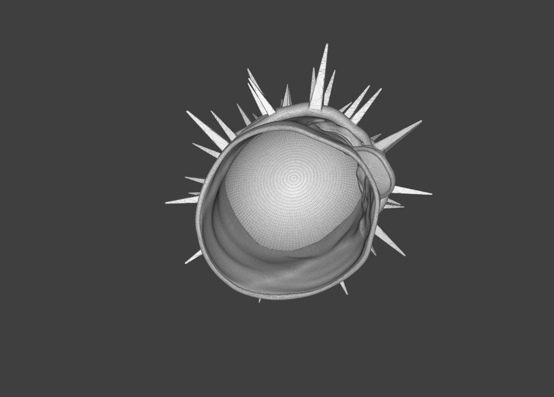 The Penitent One Helmet Blasphemous 3D print model_39