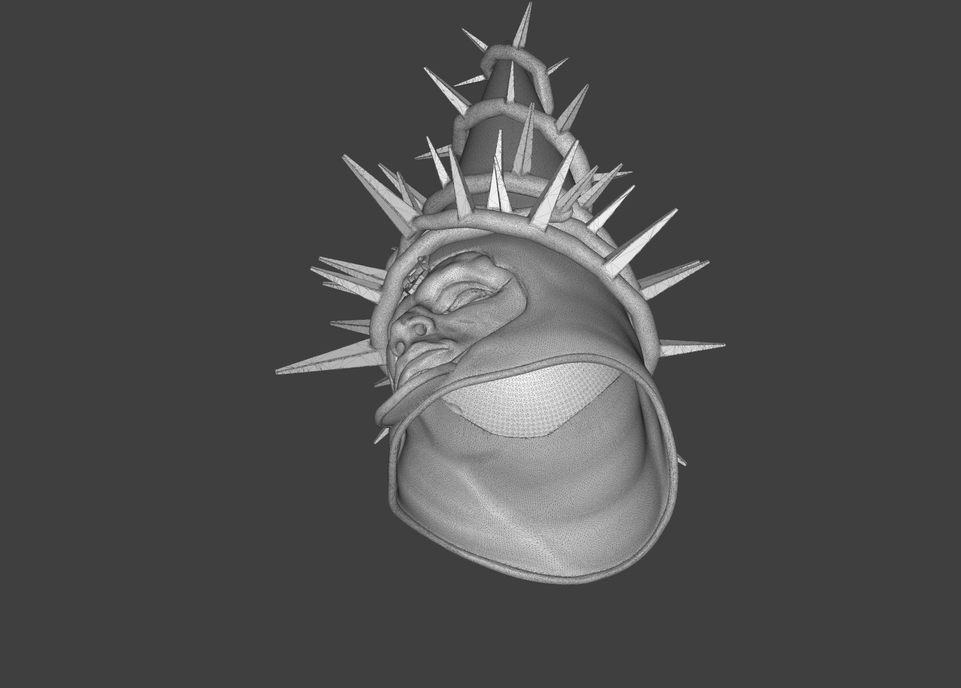 The Penitent One Helmet Blasphemous 3D print model_40