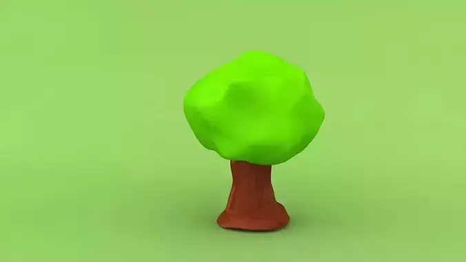 Plasticine Tree 