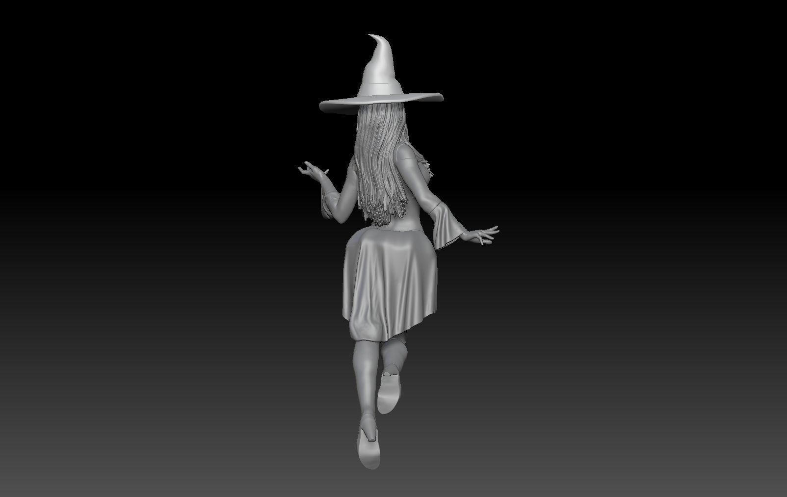 WITCH MIRROR HALLOWEEN 3D print model_3