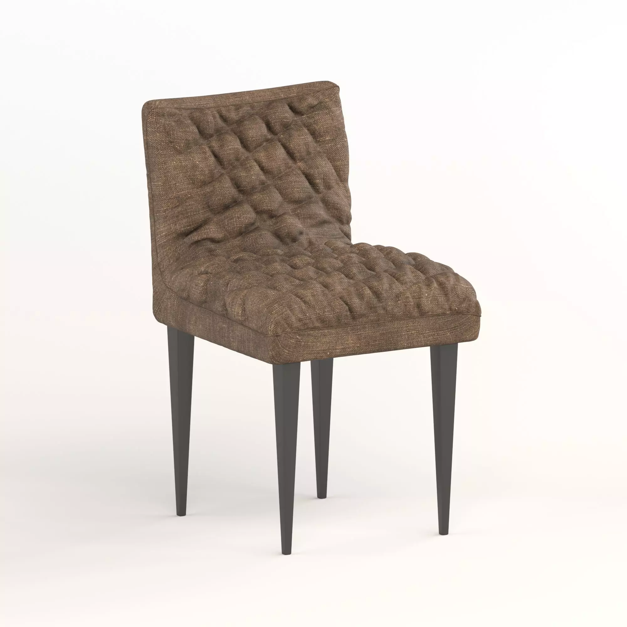 Modern Puff Chair for Dining Room Free 3D model