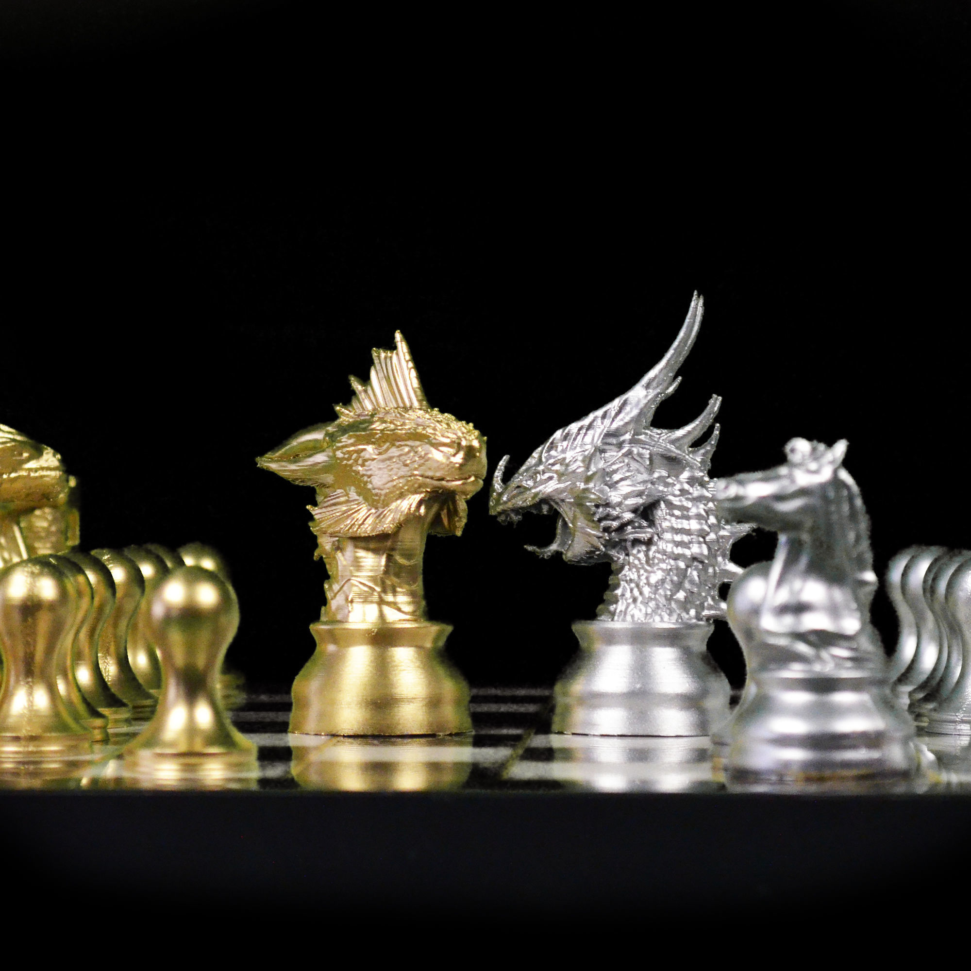 Dragon Chess Set-Dragon Chess Pieces 3D print model_4