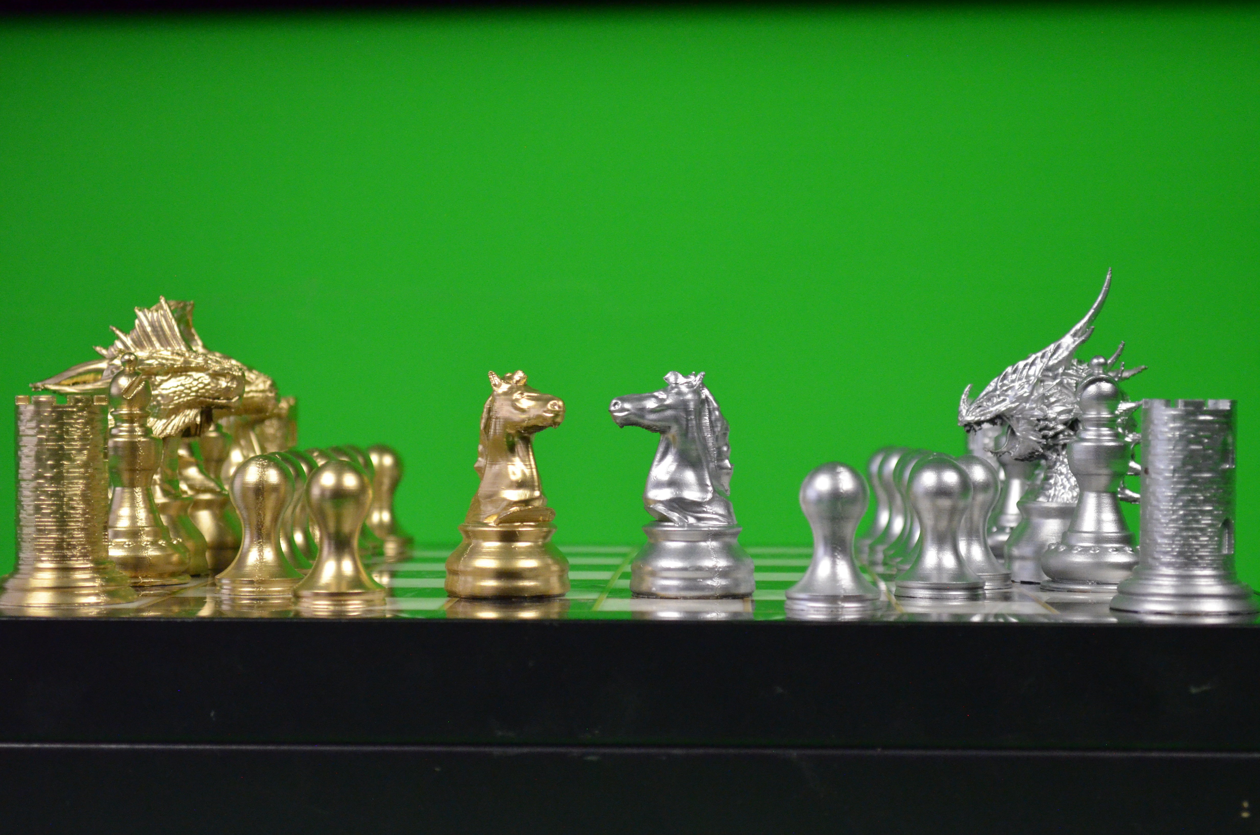 Dragon Chess Set-Dragon Chess Pieces 3D print model_16