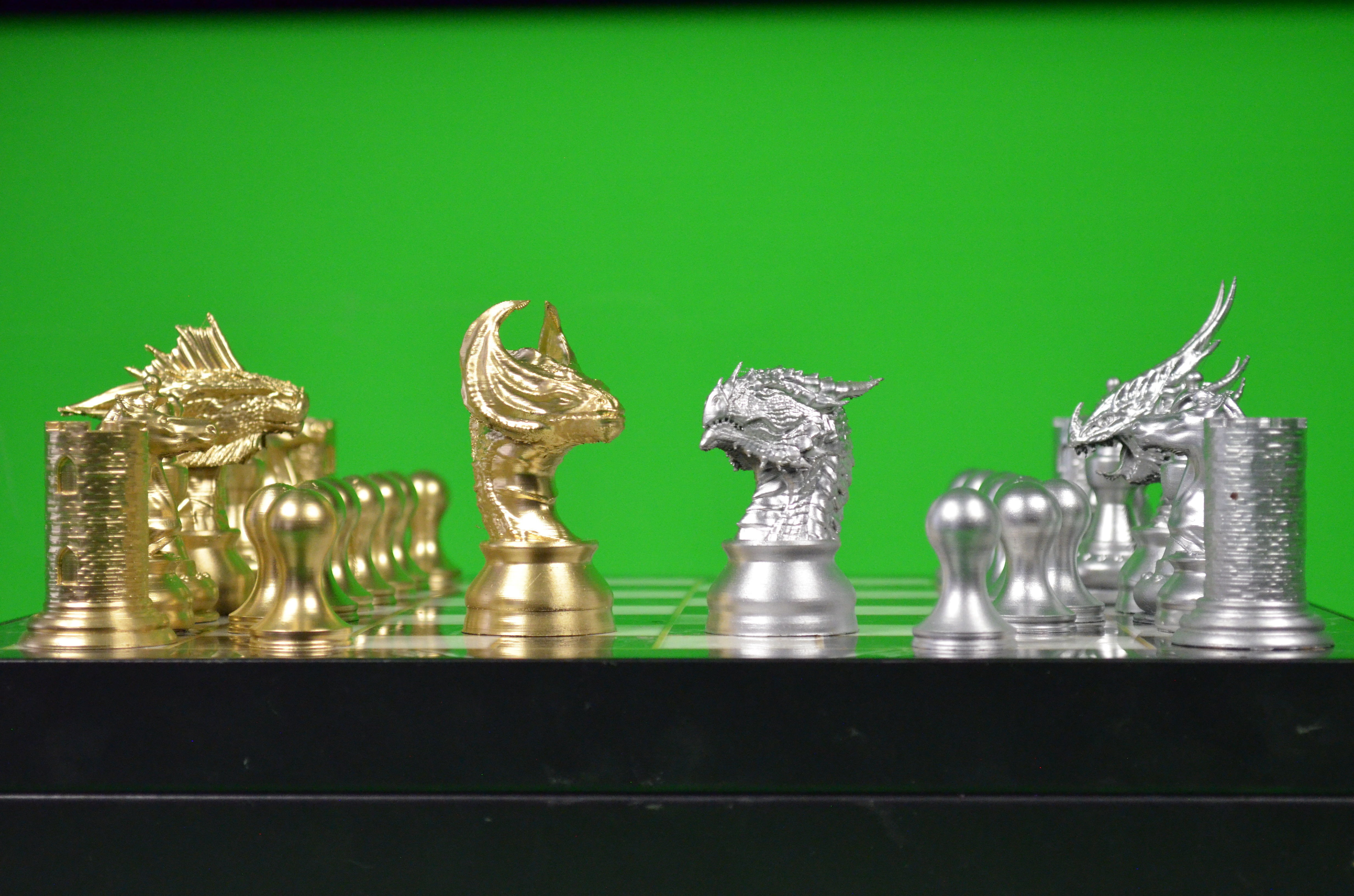 Dragon Chess Set-Dragon Chess Pieces 3D print model_20