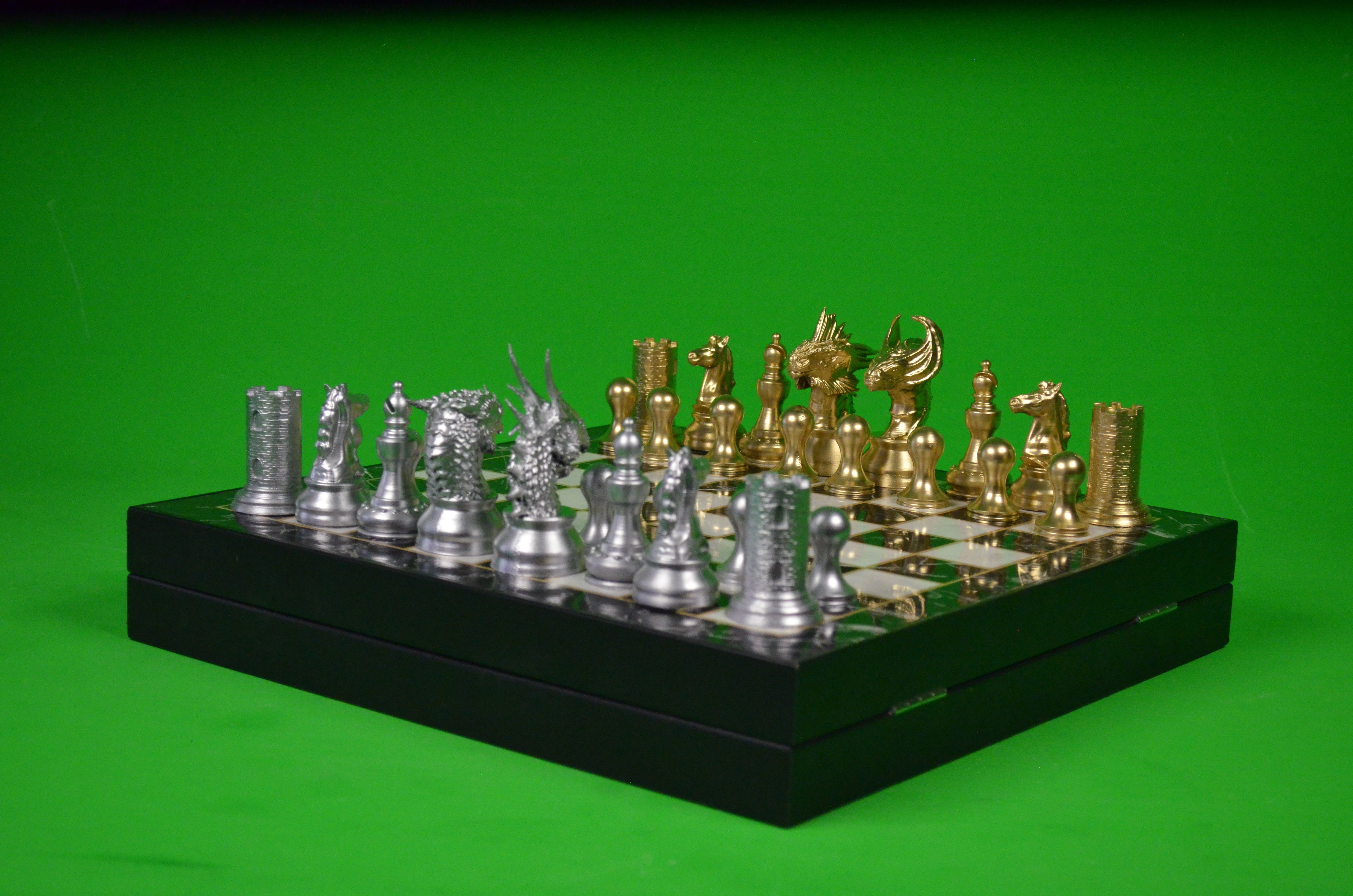 Dragon Chess Set-Dragon Chess Pieces 3D print model_11