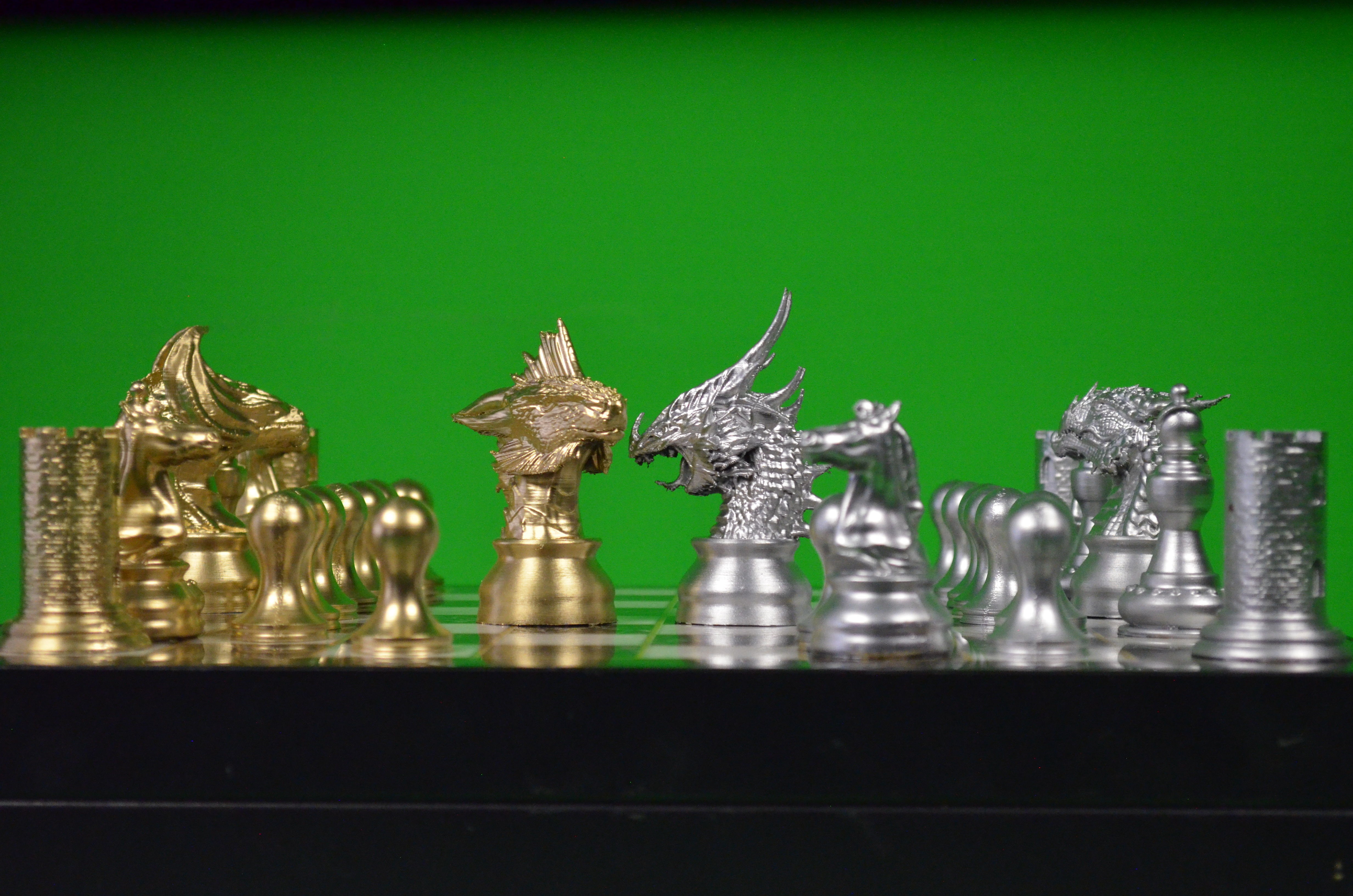 Dragon Chess Set-Dragon Chess Pieces 3D print model_14