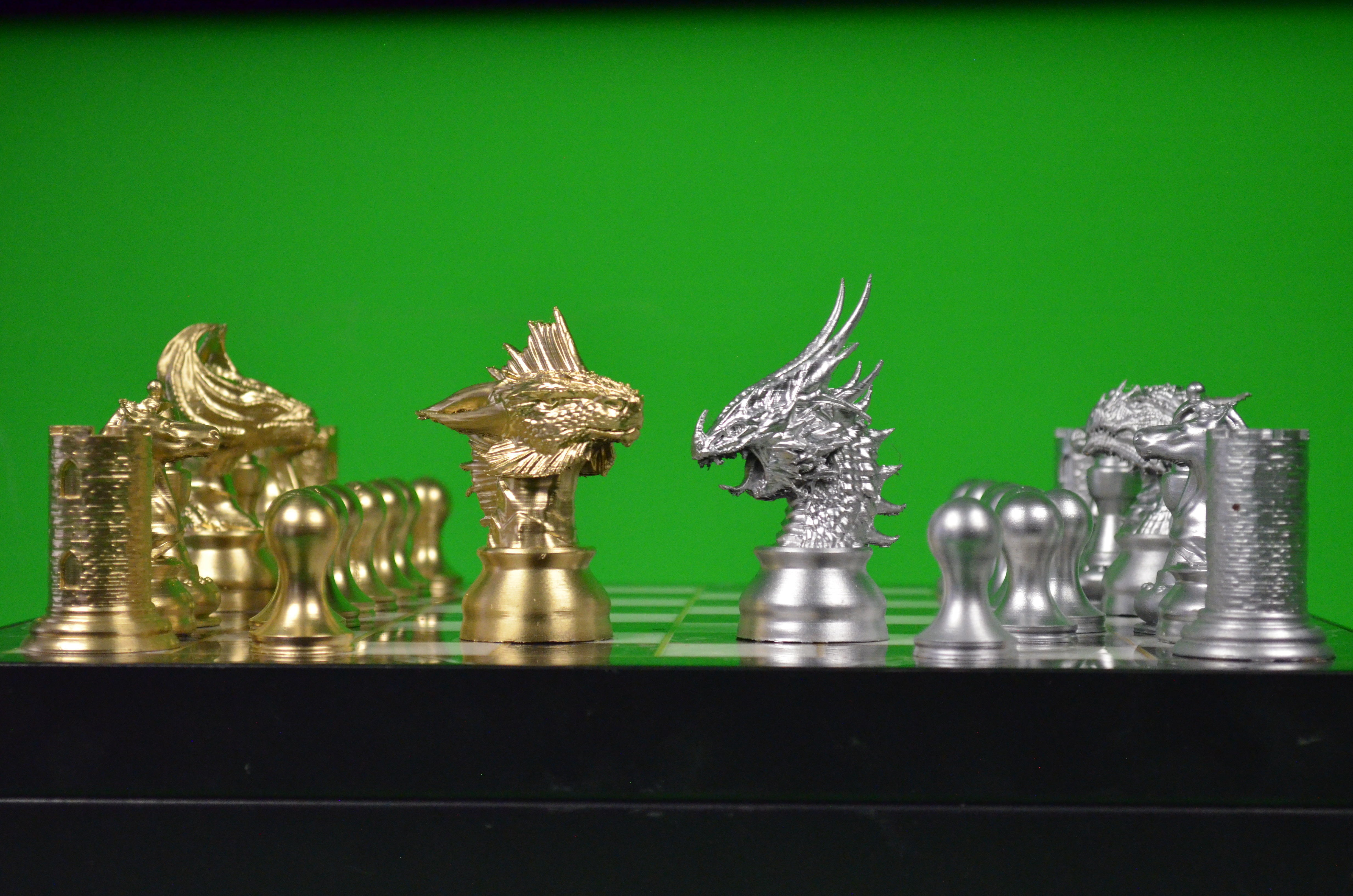 Dragon Chess Set-Dragon Chess Pieces 3D print model_19