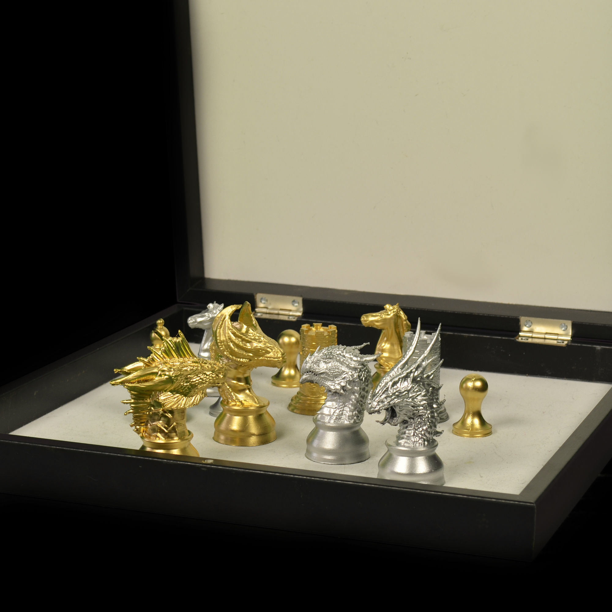 Dragon Chess Set-Dragon Chess Pieces 3D print model_2
