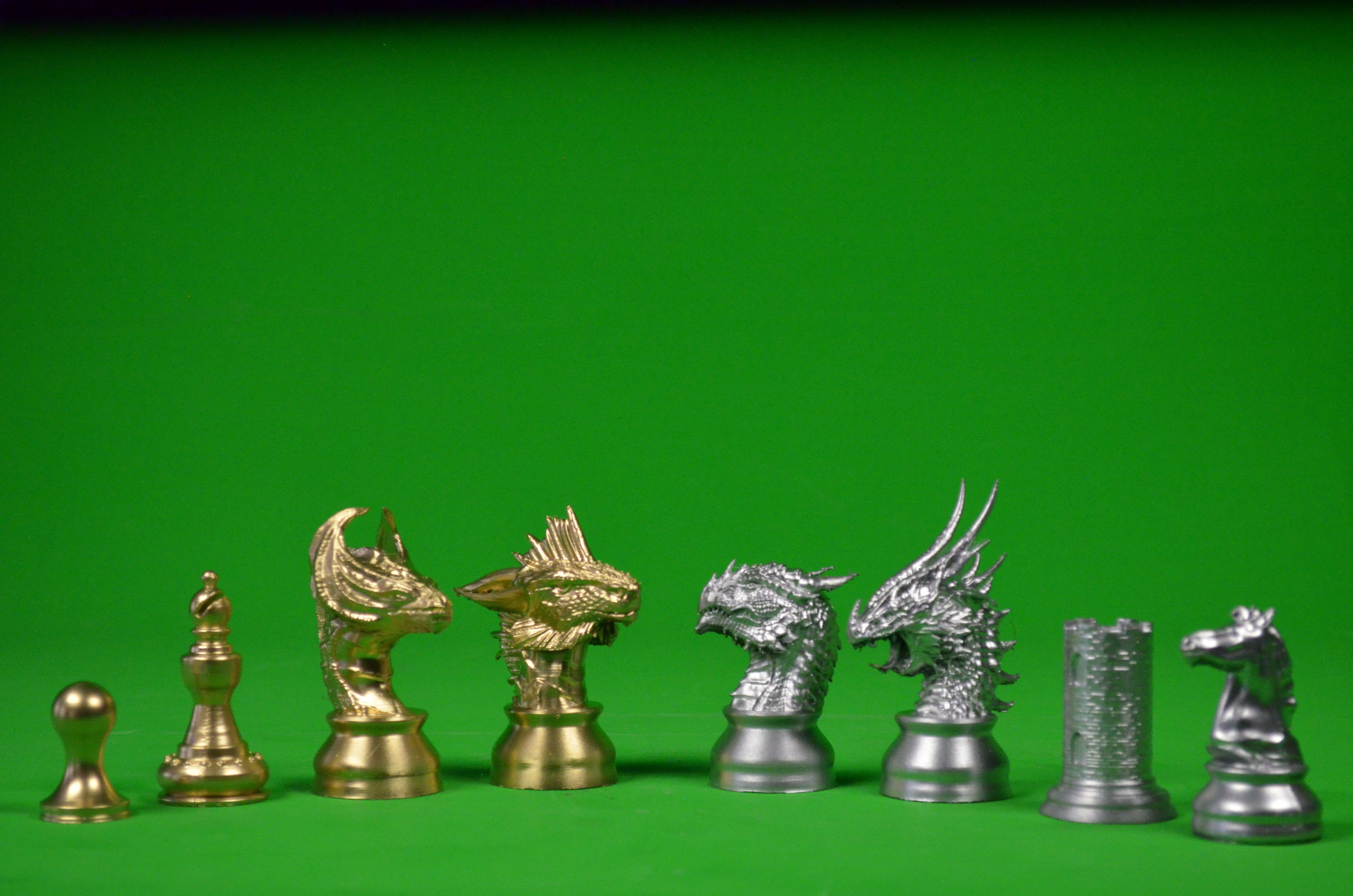 Dragon Chess Set-Dragon Chess Pieces 3D print model_12