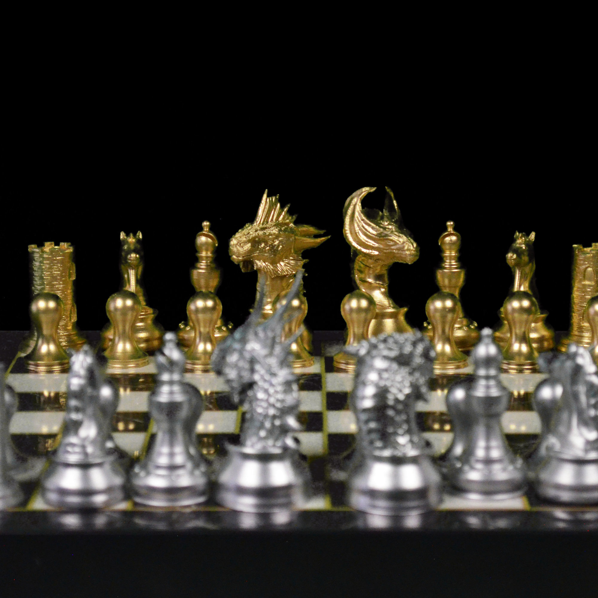 Dragon Chess Set-Dragon Chess Pieces 3D print model_9