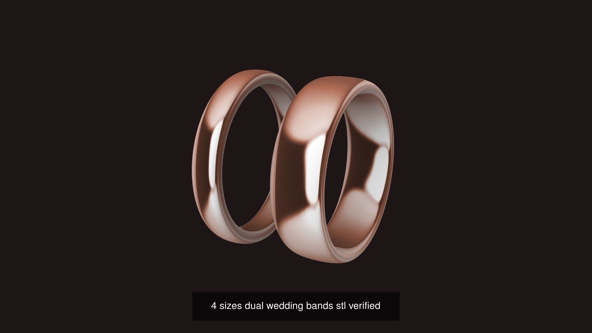 4 sizes wedding bands collection _9