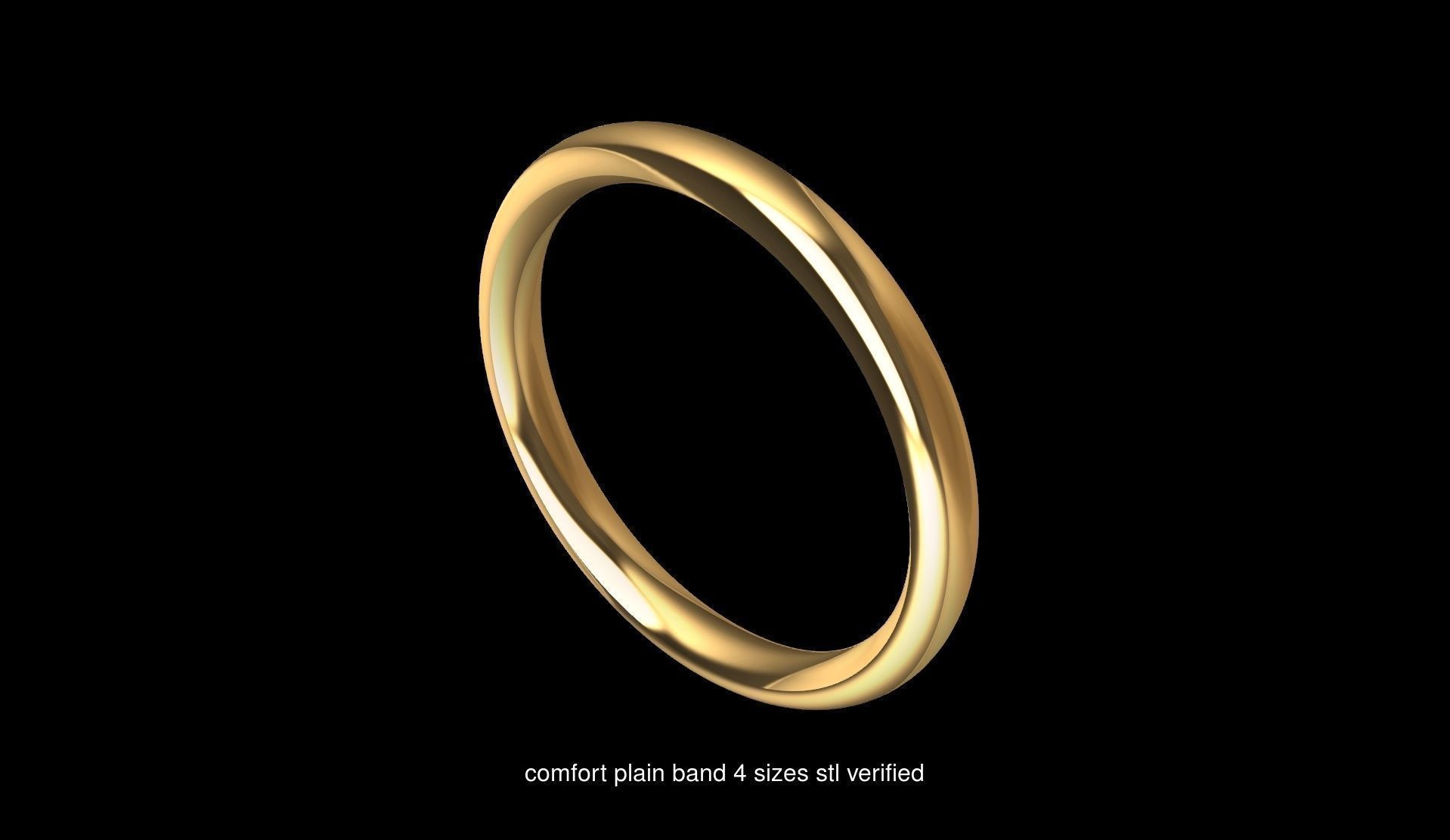 4 sizes wedding bands collection _1