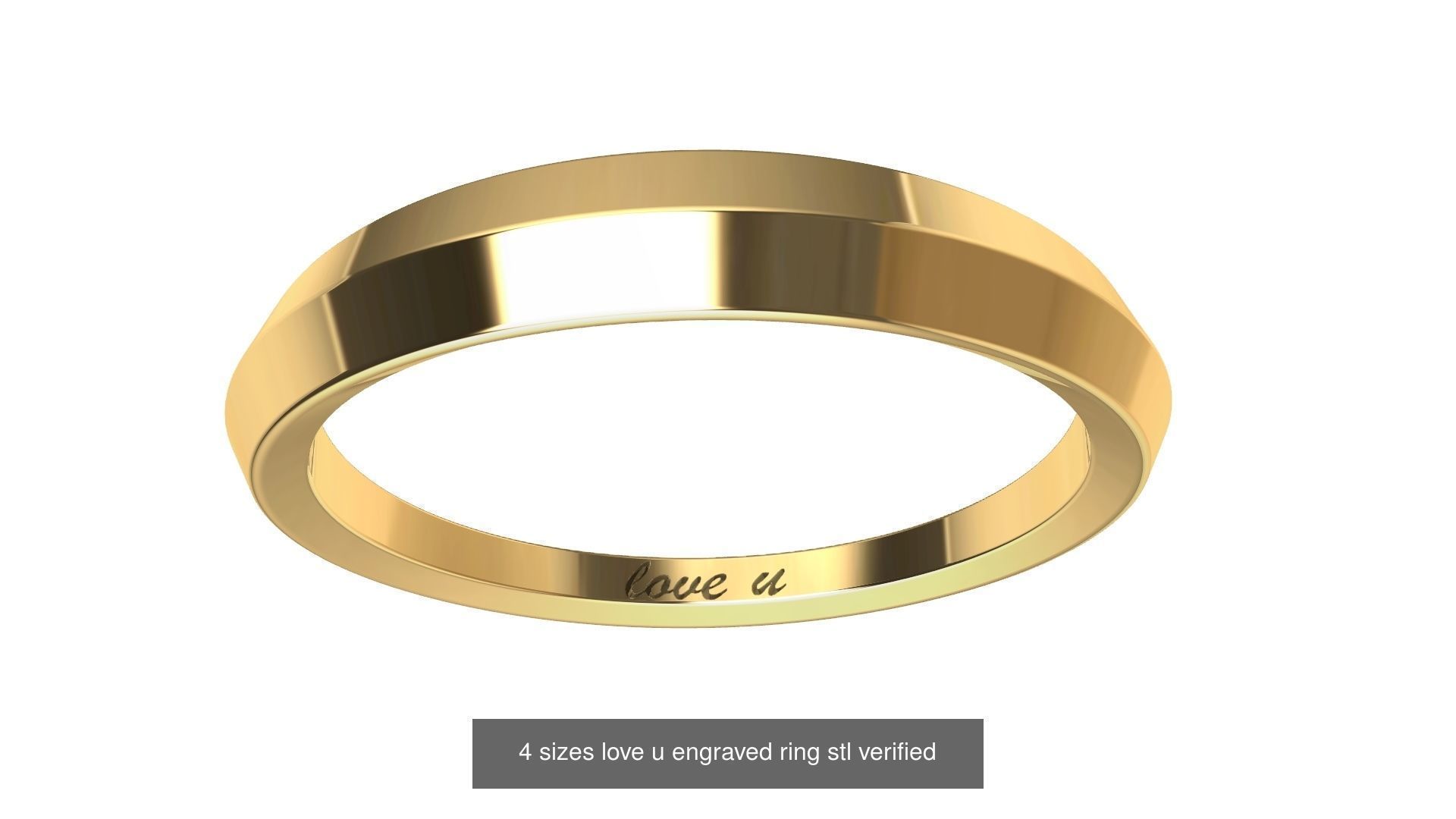 4 sizes wedding bands collection _5