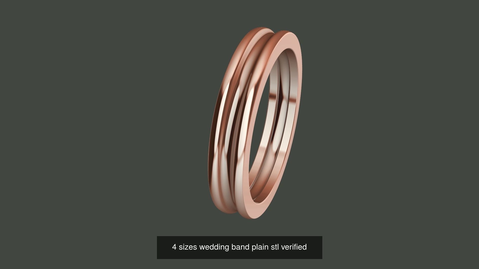 4 sizes wedding bands collection _6
