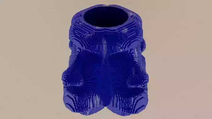 Moai Statue Pencil Holder 3D print model