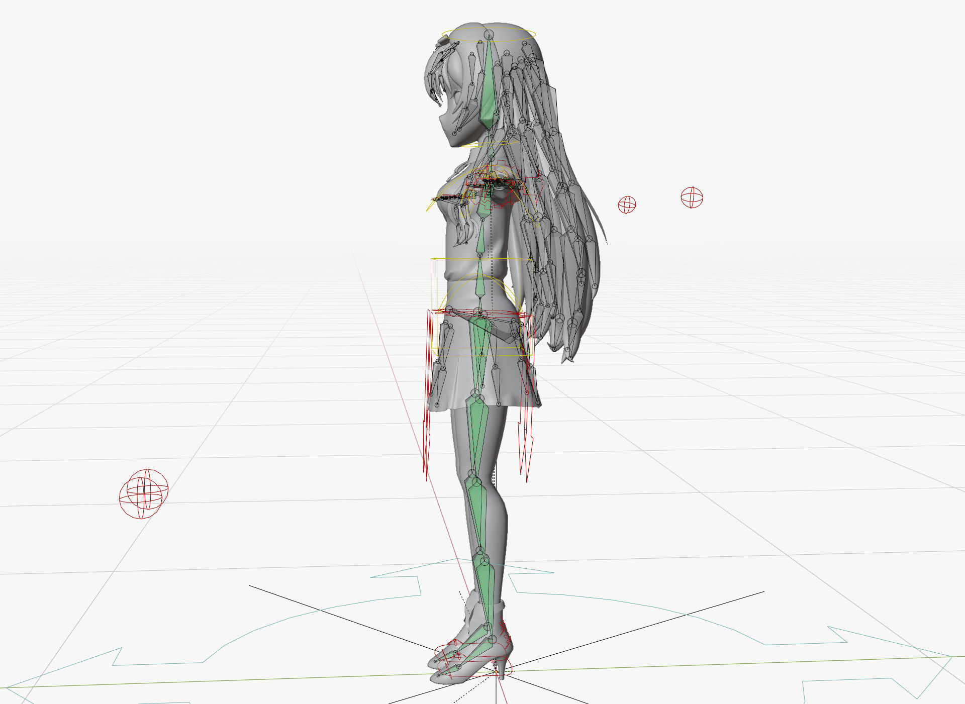 Yue - Arifureta Low-poly 3D model_11