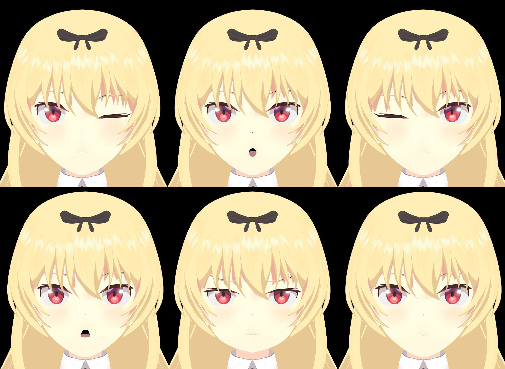 Yue - Arifureta Low-poly 3D model_15