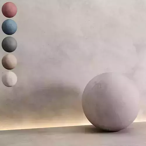Decorative plaster03-PBR-Seamless Texture