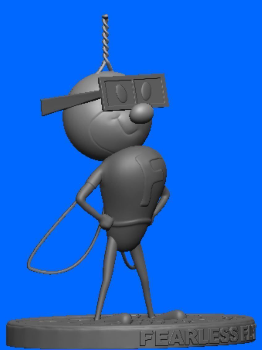 FEARLESS FLY 3D print model_1