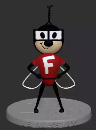 FEARLESS FLY 3D print model