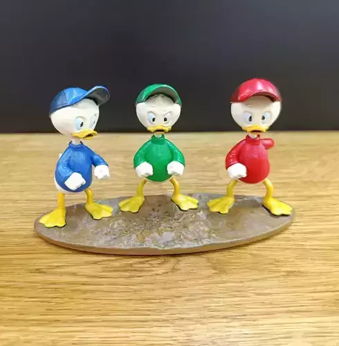 Huey Dewey and Louie for 3d print