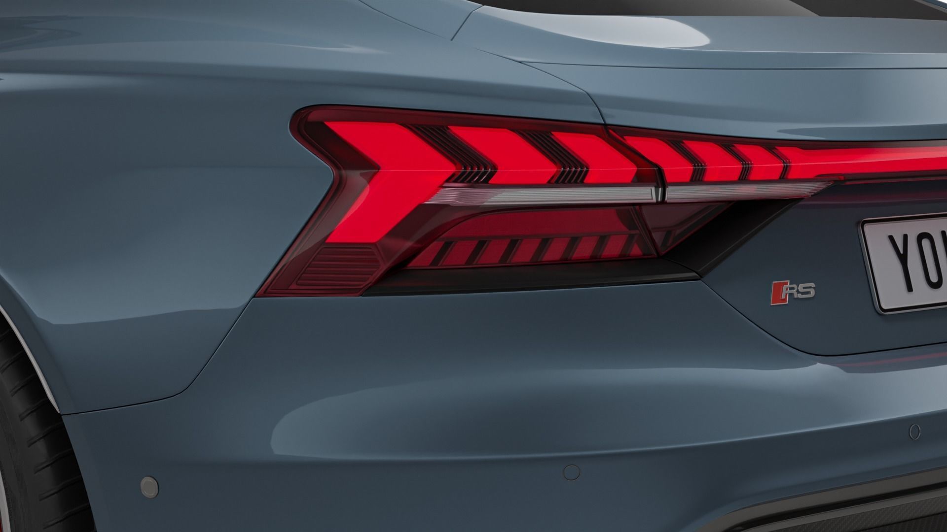 Audi RS e-tron gt 3D model_6