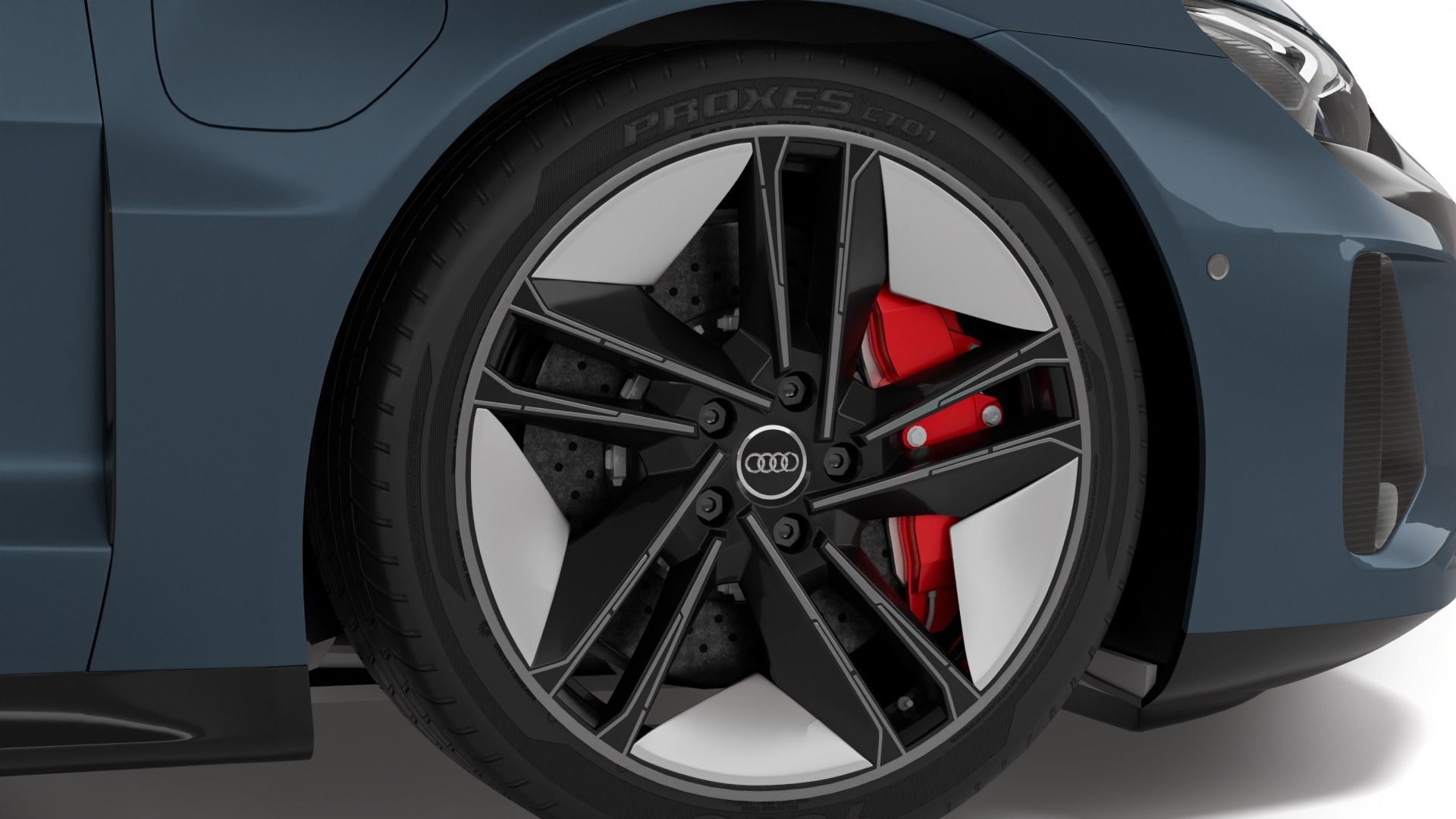 Audi RS e-tron gt 3D model_8