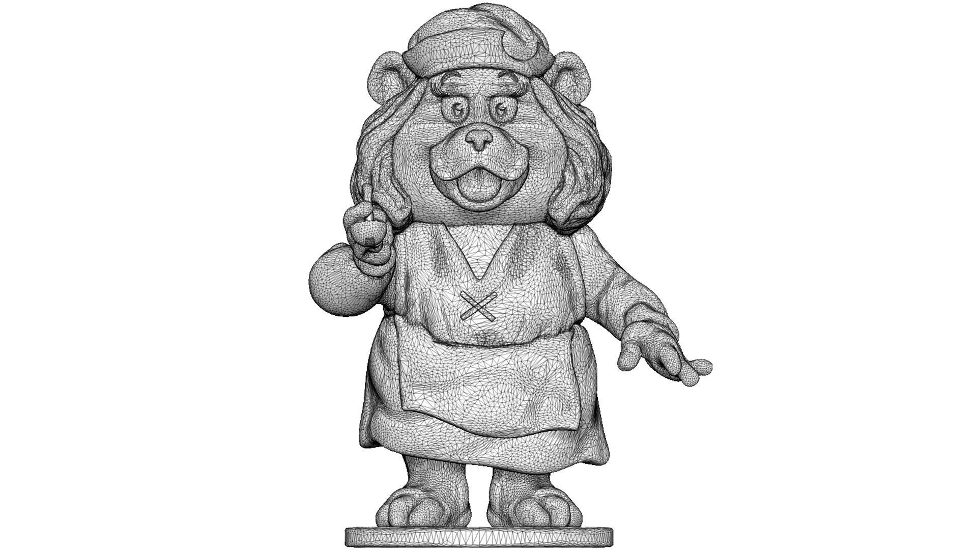 Adventures of the GUMMI BEARS  set for 3d print very cheap 3D print model_24