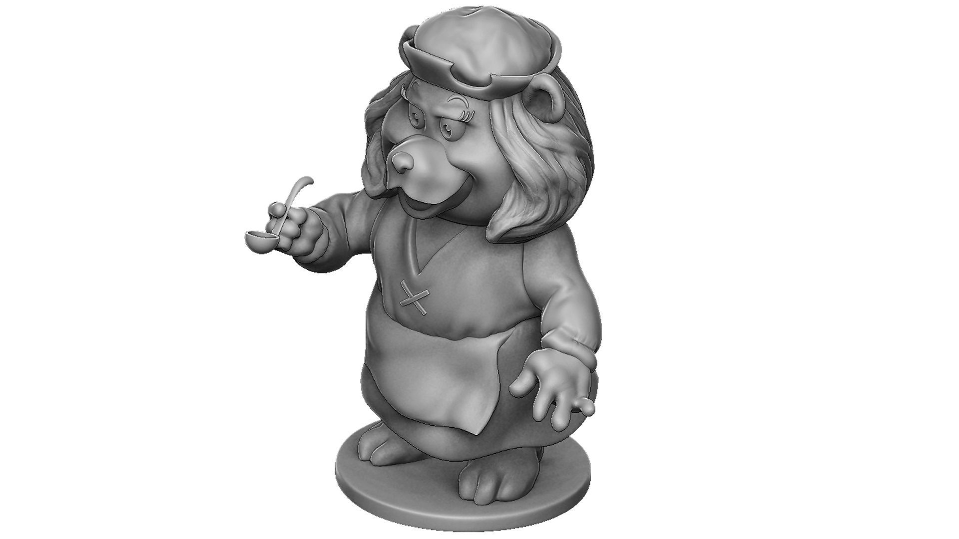 Adventures of the GUMMI BEARS  set for 3d print very cheap 3D print model_12