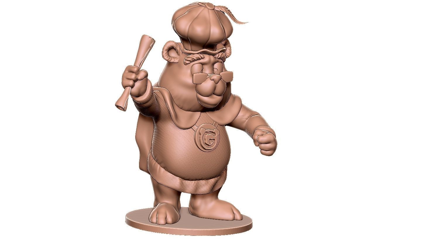 Adventures of the GUMMI BEARS  set for 3d print very cheap 3D print model_57