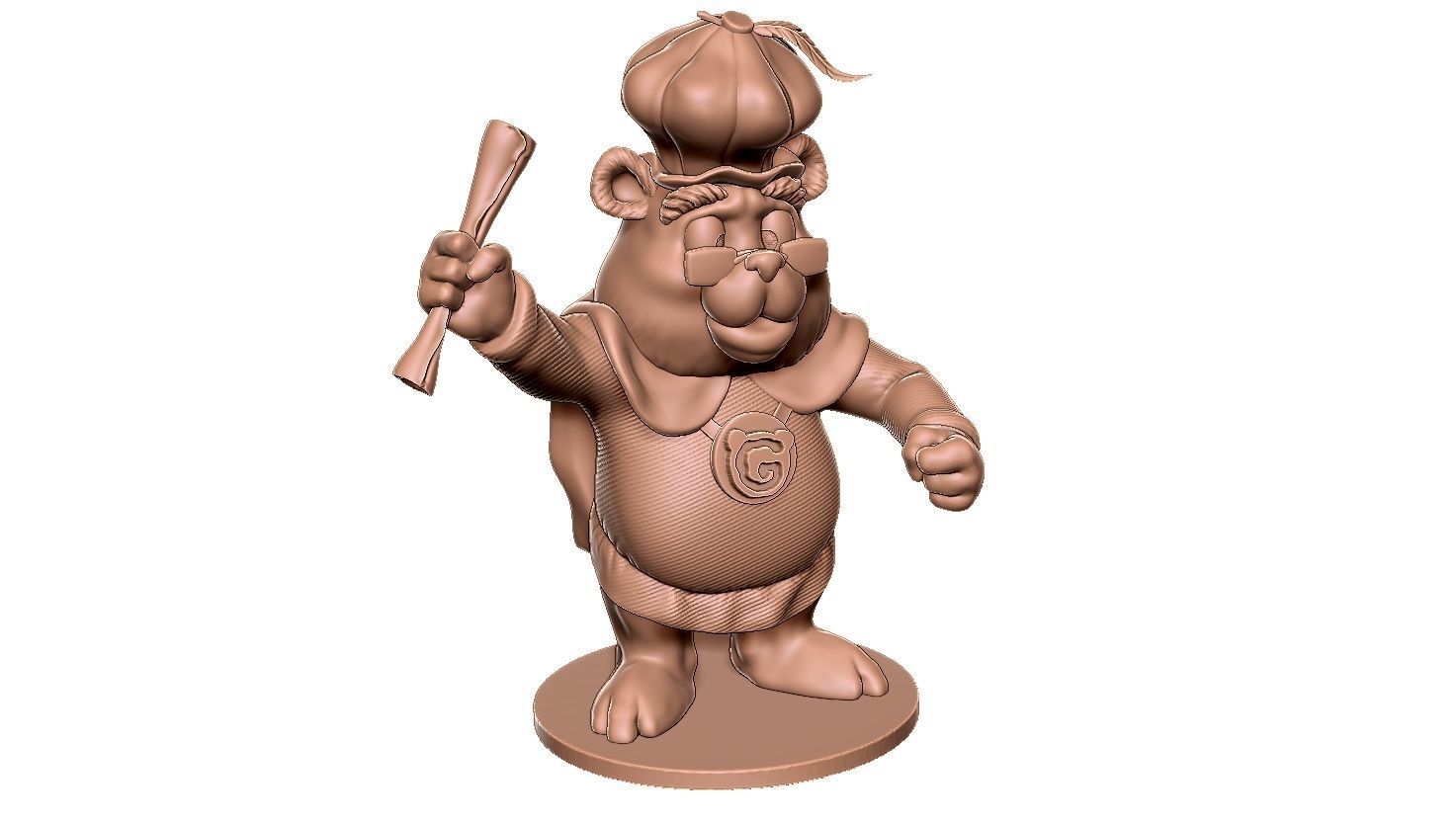 Adventures of the GUMMI BEARS  set for 3d print very cheap 3D print model_55