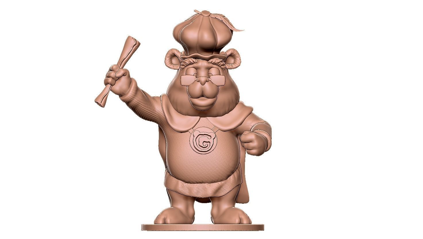 Adventures of the GUMMI BEARS  set for 3d print very cheap 3D print model_67