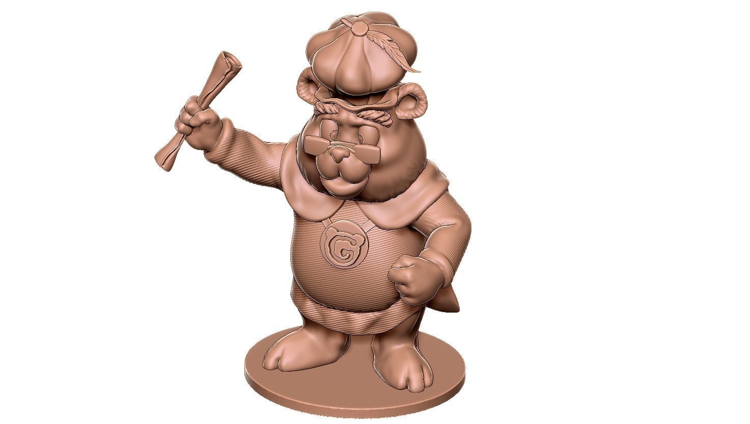 Adventures of the GUMMI BEARS  set for 3d print very cheap 3D print model_58