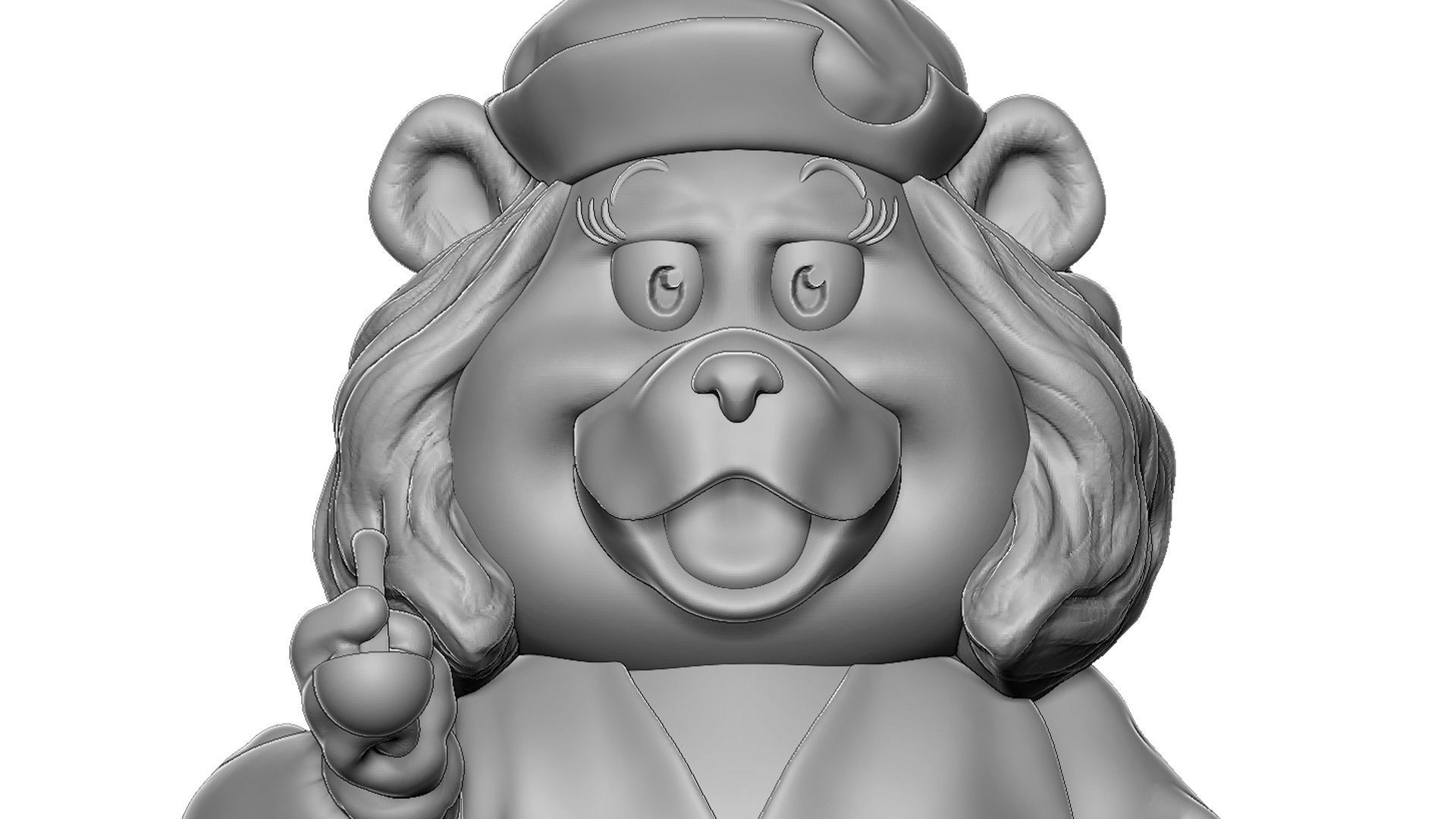 Adventures of the GUMMI BEARS  set for 3d print very cheap 3D print model_5