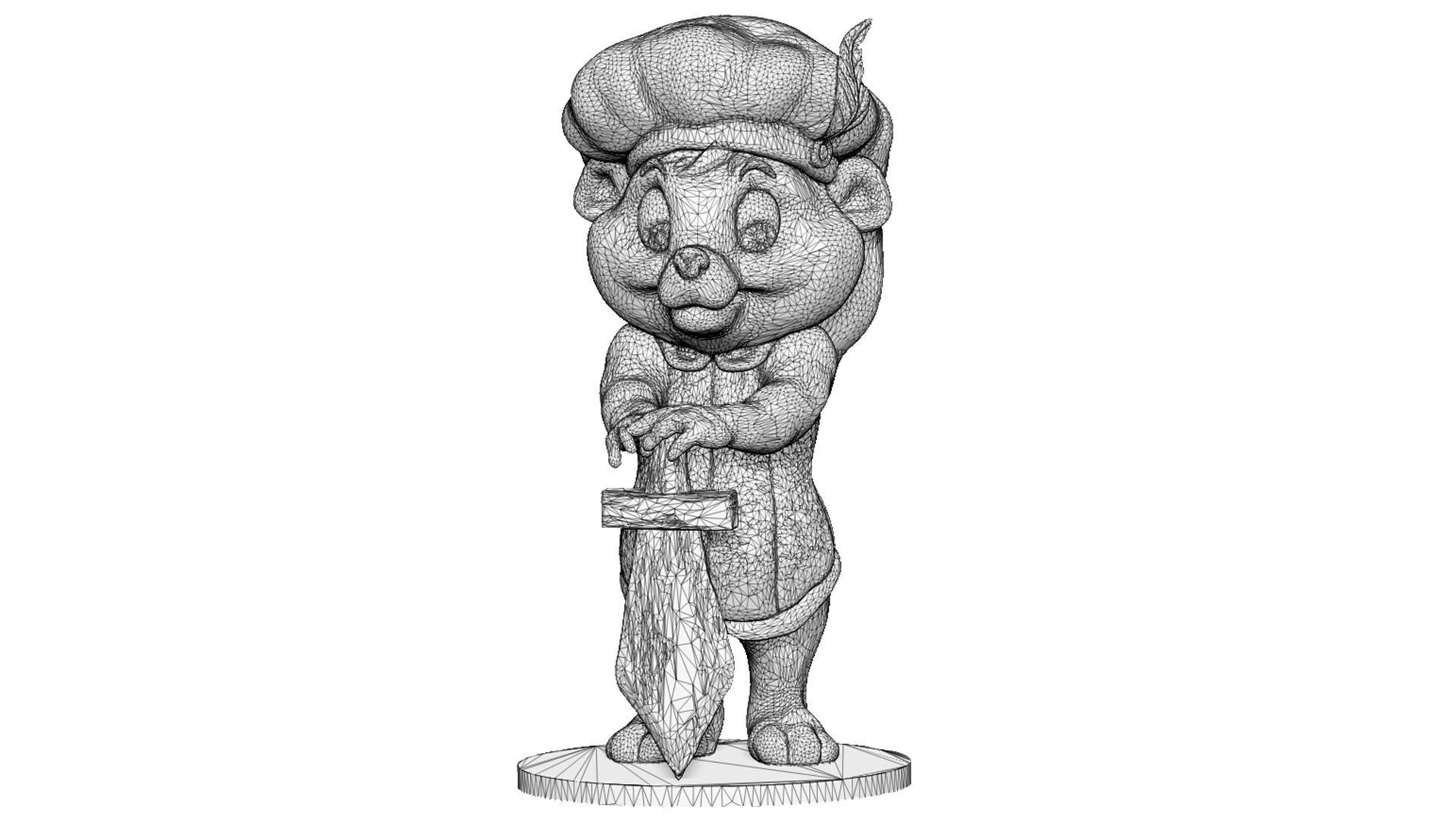 Adventures of the GUMMI BEARS  set for 3d print very cheap 3D print model_27