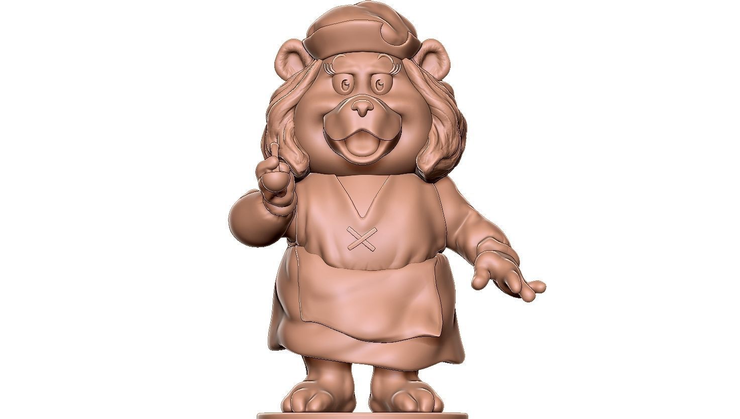 Adventures of the GUMMI BEARS  set for 3d print very cheap 3D print model_54