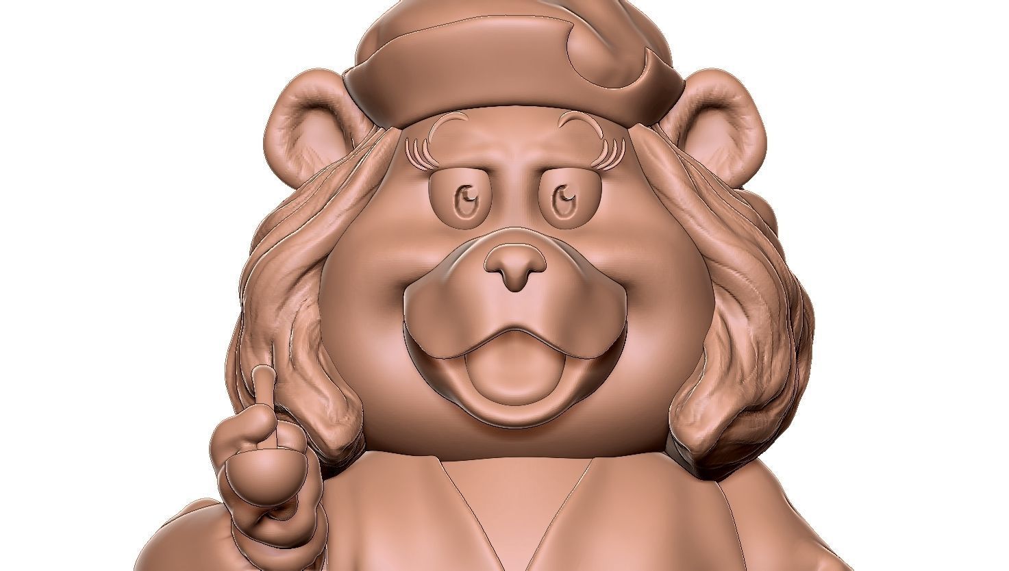 Adventures of the GUMMI BEARS  set for 3d print very cheap 3D print model_71