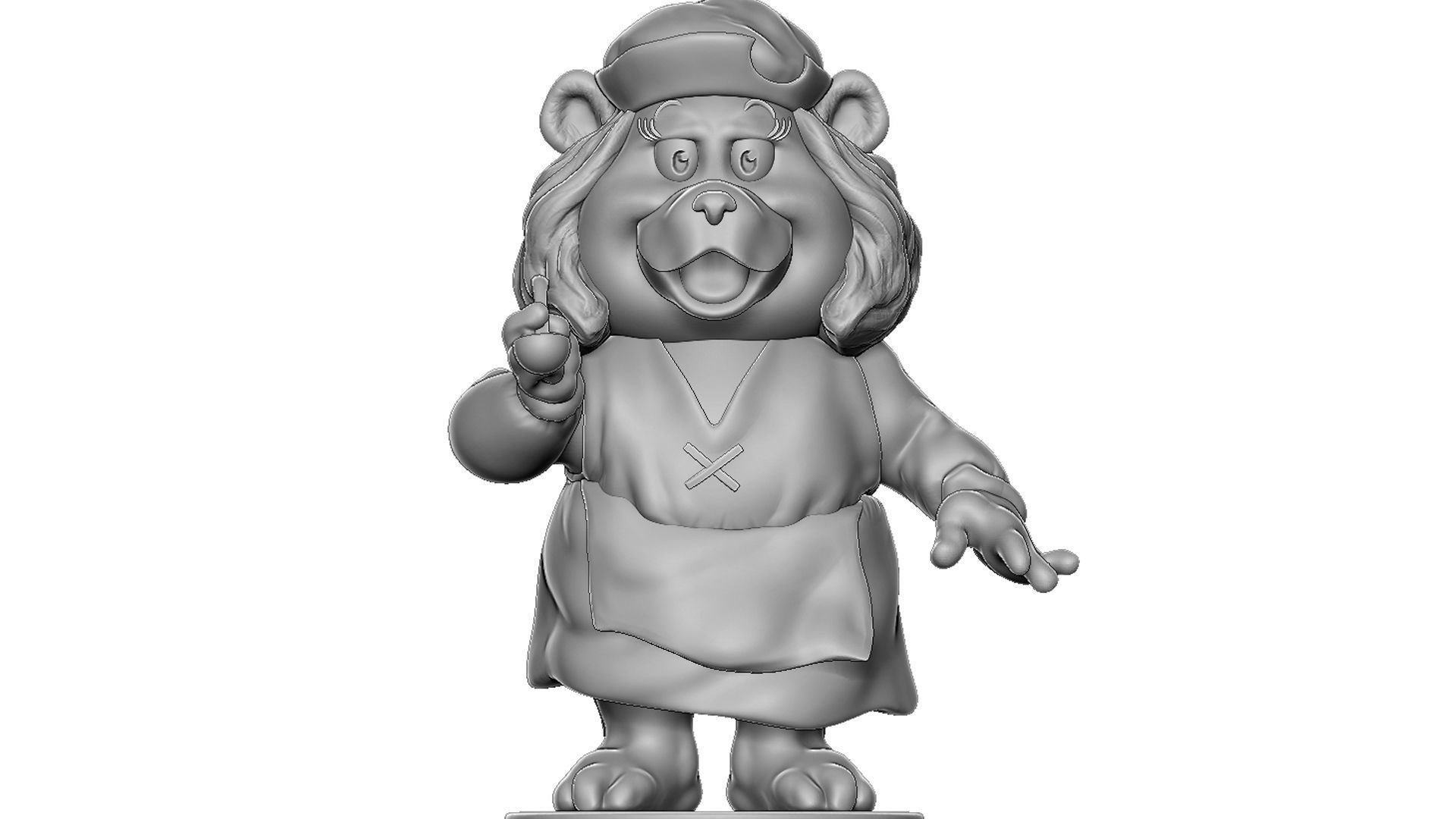 Adventures of the GUMMI BEARS  set for 3d print very cheap 3D print model_20