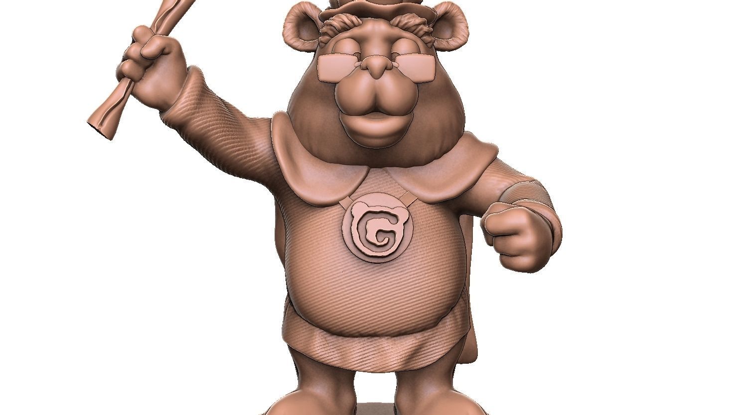 Adventures of the GUMMI BEARS  set for 3d print very cheap 3D print model_66