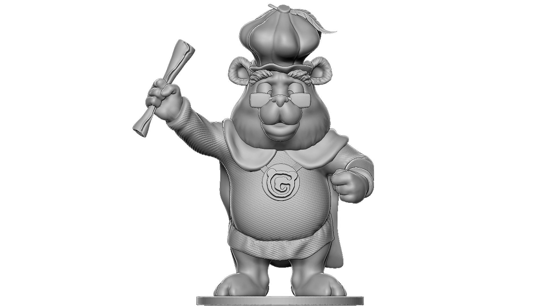 Adventures of the GUMMI BEARS  set for 3d print very cheap 3D print model_21