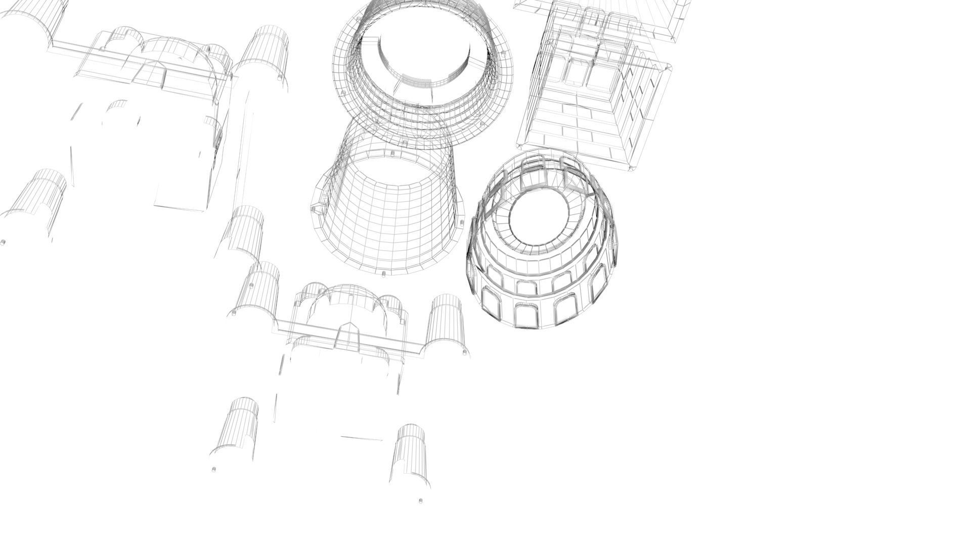 Kinetic Sand Castle Molds Set 3D print model_31