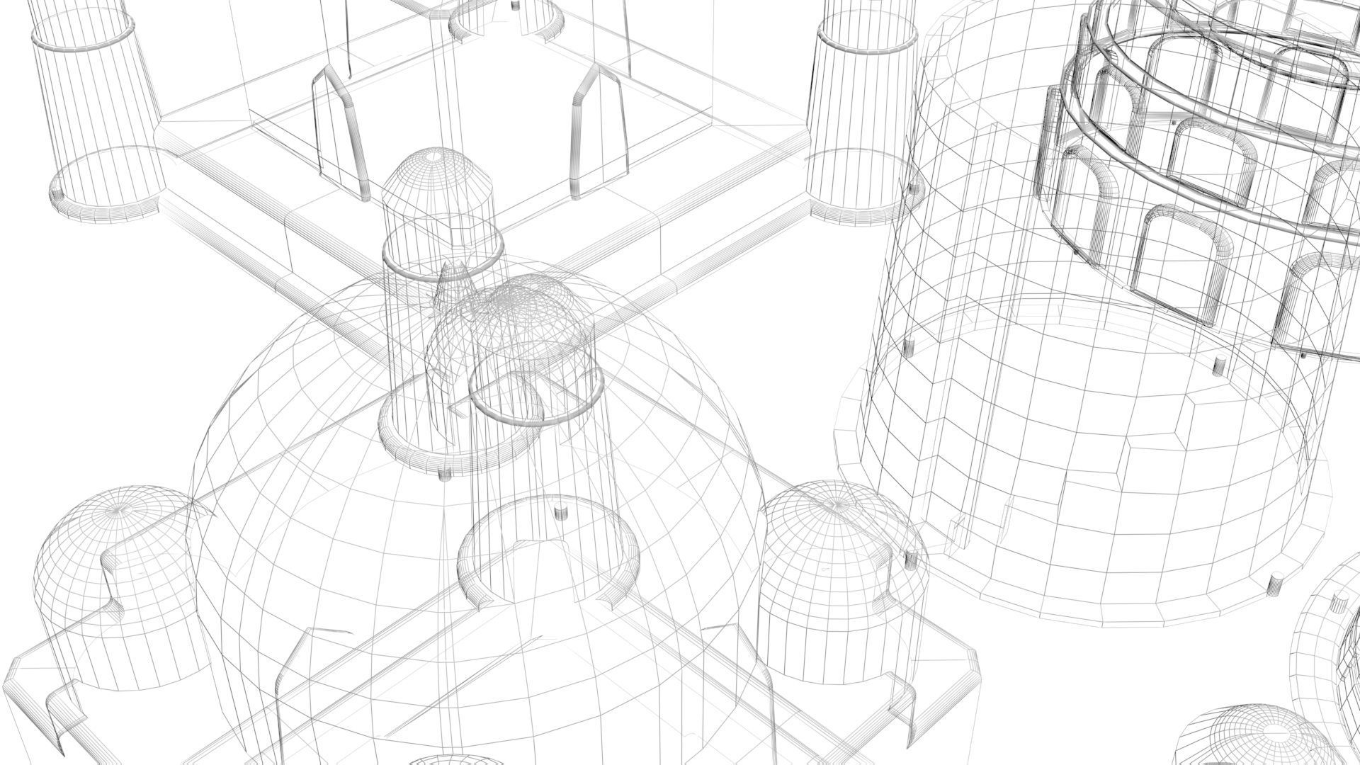 Kinetic Sand Castle Molds Set 3D print model_24